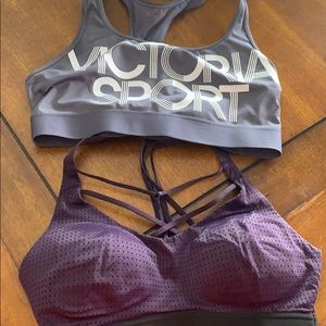 Bundle of two Victoria secret sports bras